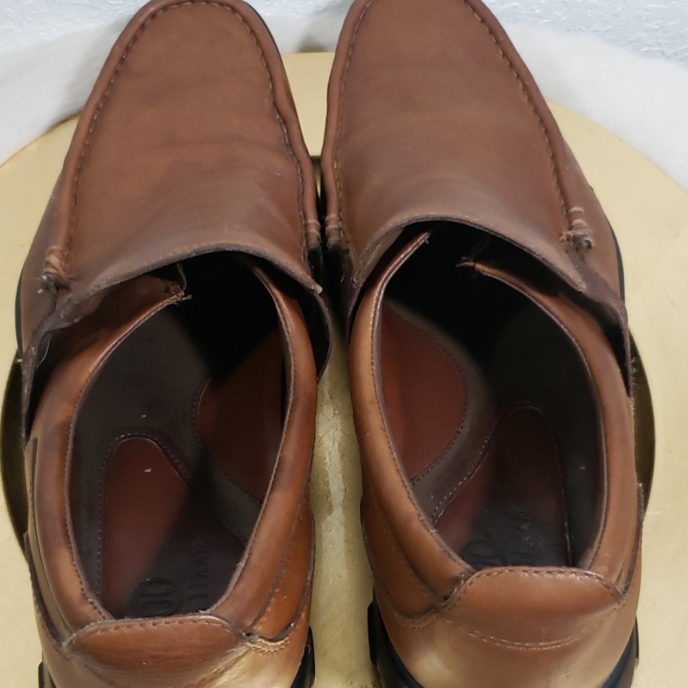 9M tobacco rubber soled slip on shoes - Picture 4 of 6